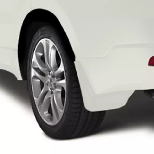 8P09TX6240A - Exterior: Splash Guards - Rear - Bellanova White Pearl for Acura: ILX Image
