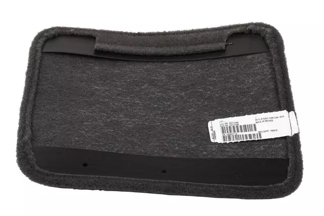 Ebony Front Seat Adjuster Finish Cover - GM (20777456)