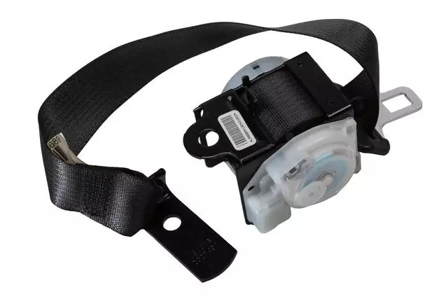 19257588 - : Part# 19257588 Ebony Rear Driver Side Seat Belt with Retractor for Cadillac: CTS Image
