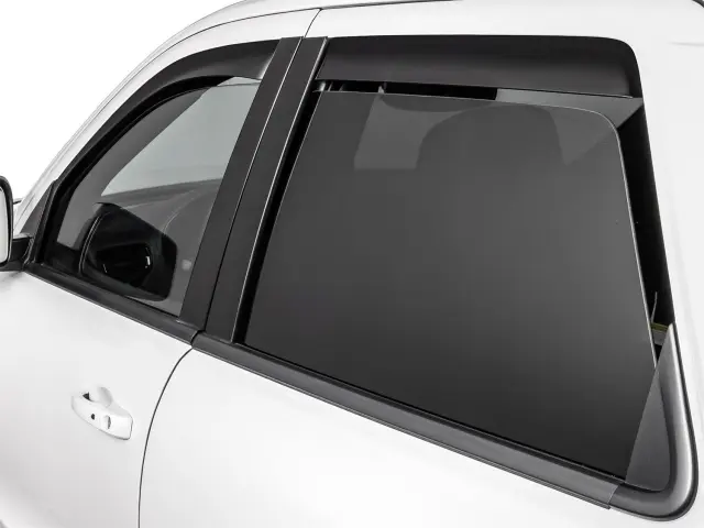 82696IM - Exterior: Front &amp; Rear Dark Tint  Side Window Deflector Set for WeatherTech Image