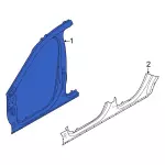 LJ6Z78211A10A - Body: Aperture Panel for Ford: Escape Image