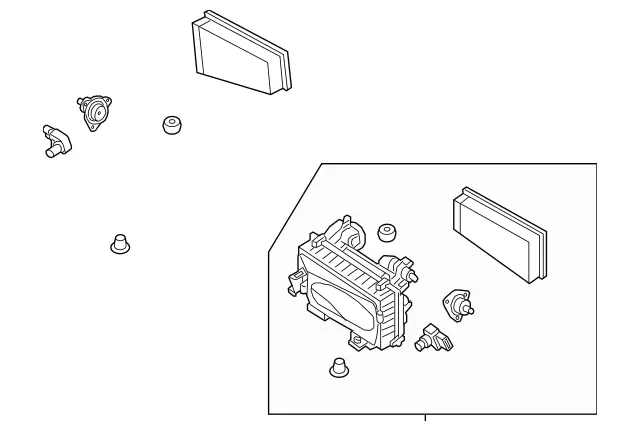 177090000164 - : Damping Air Filter for Mercedes-Benz: AMG GT 63, AMG GT 63 S, E63 AMG S, G63 4x4 Squared AMG, G63 AMG, GLE63 AMG S, GLS63 AMG, Maybach GLS600, S63 AMG Image
