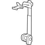 AL3Z16611B64AB - Electrical: Center Seat Belt for Ford: F-150 Image