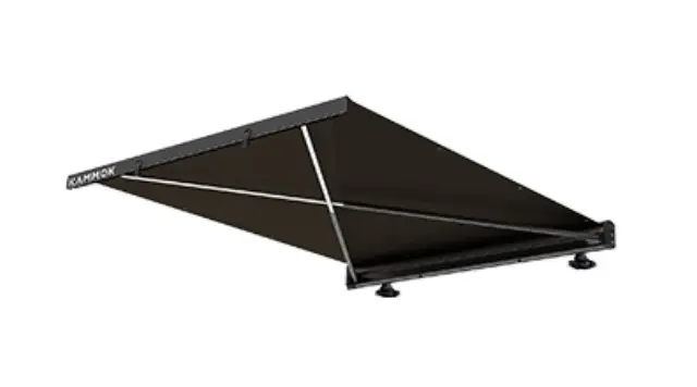PTN0B00151 - Exterior: Kammok Crosswing - 5-Ft - Charcoal for Lexus: GX550, LX600, LX700h, NX250, NX350, NX350h, NX450h+, RX350, RX350h, RX450h+, RX500h Image