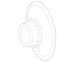 2710521903 - : Crankshaft Gear for Mercedes-Benz Image