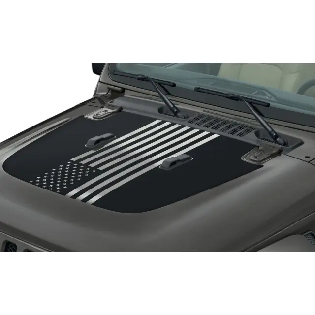 82215735 - Exterior Accessories: Hood Graphic, American Flag for Mopar Image