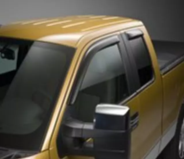 VGL3Z18246D - Exterior: Side Window Deflectors - Supercab for Ford: F-150, F-150 Heritage Image