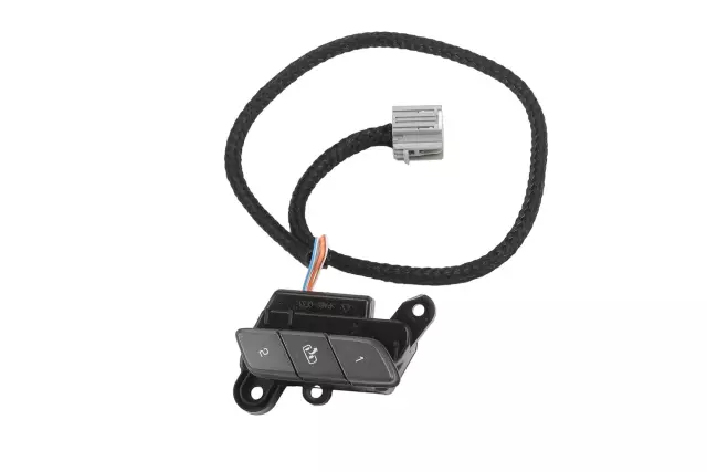 Dark Argent Metallic Driver Seat Adjuster Memory Switch - GM (25898134)