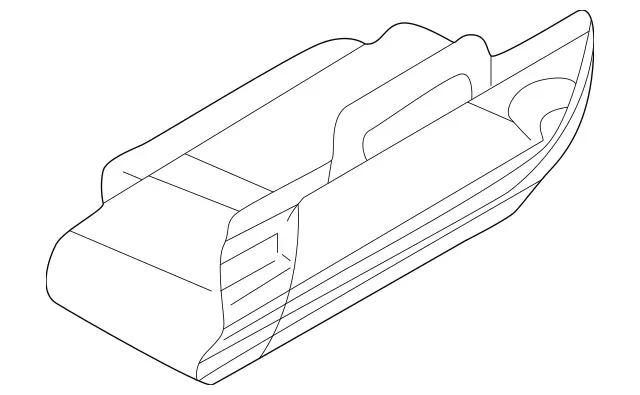 46368049919045 - Body: Glove Box for Mercedes-Benz Image