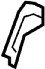 489887W01A - : Column Assembly Lower Bracket for Infiniti Image