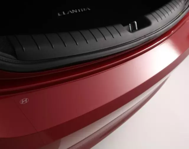 Rear Bumper Applique - Film - Hyundai (F3031-ADU02)