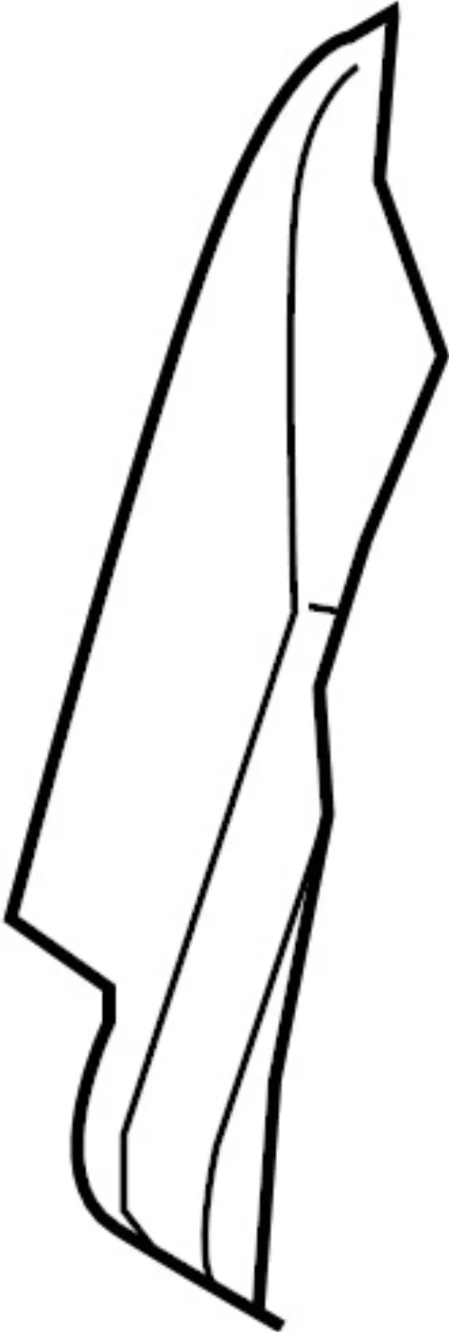 886611BA0A - Body: Seat Back Pad for INFINITI: EX35, EX37, QX50 Image