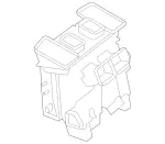 2128300503 - Heating and Ventilation: Housing for Mercedes-Benz: E250, E350, E400, E550, E63 AMG, E63 AMG S Image