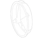 2538886600 - : Carrier for Mercedes-Benz Image