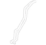 2218301796 - Windshield Washer, Emergency Equipmt: Hose for Mercedes-Benz: 250, 300S, CL550, CL600, CL63 AMG, CL65 AMG, S350, S400, S500, S550, S600, S63 AMG Image