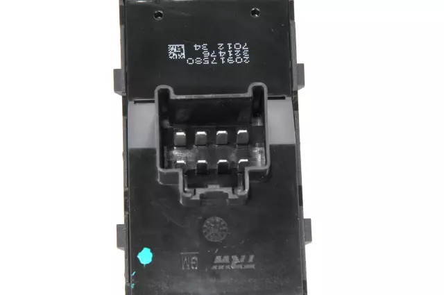 Jet Black Front Driver Side Door Window and Multi-Function Switch - GM (20917580)