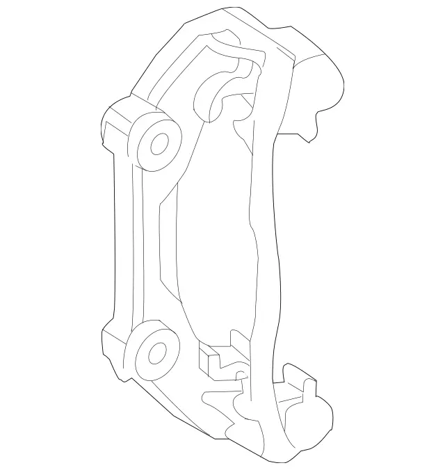 207421019464 - Brakes: Brake Carrier for Mercedes-Benz: E550 Image image