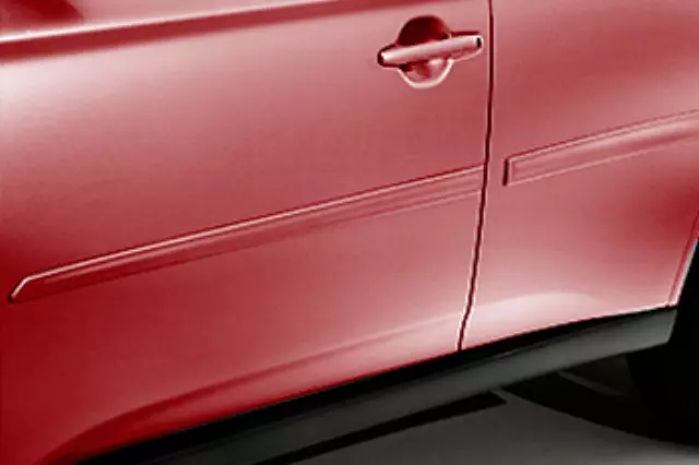 MZ315016 - Exterior: Body Side Moldings - Rally Red for Mitsubishi Image