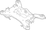 5540066U00 - Suspension: Cross-member for Infiniti Image