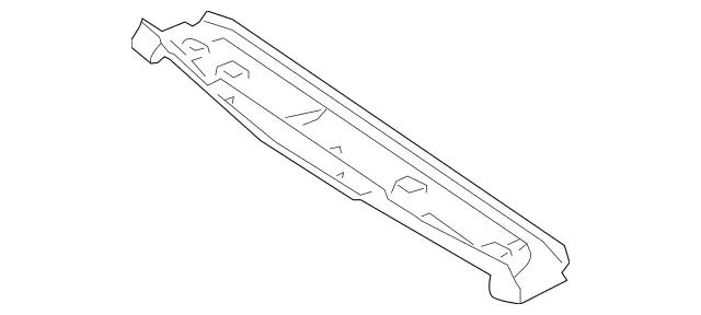 20969054258J41 - Body: Header Trim for Mercedes-Benz Image