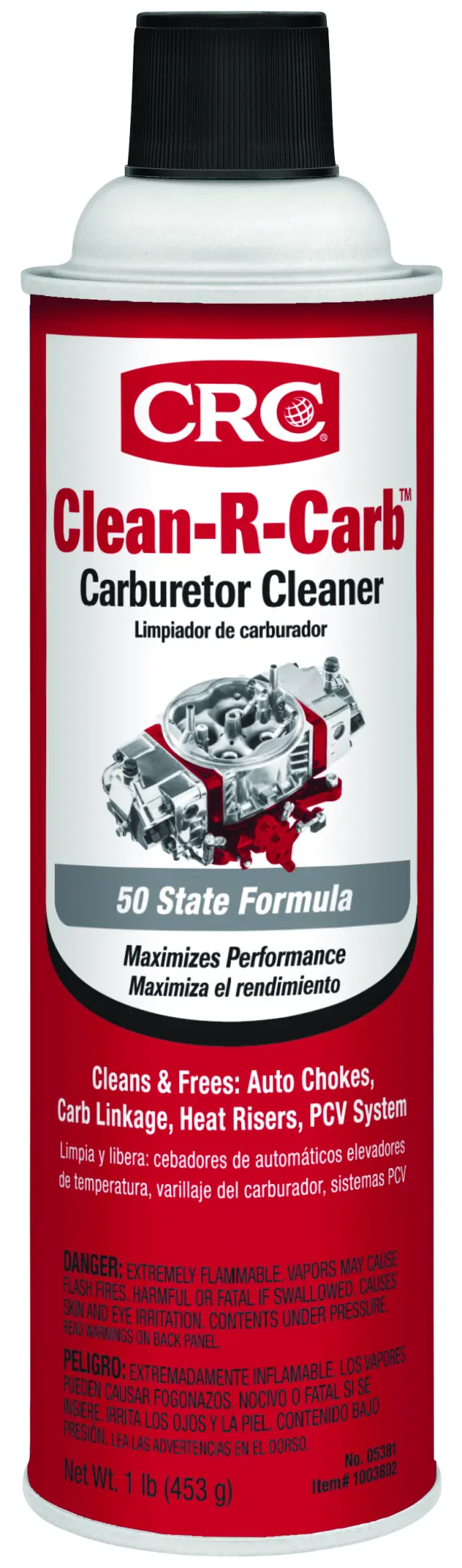 5381 - : Meets ALL state and federal VOC regulations. Maximizes carburetor performance. for CRC Image