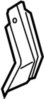 68172EH100 - Body: Stay Bracket for Infiniti Image