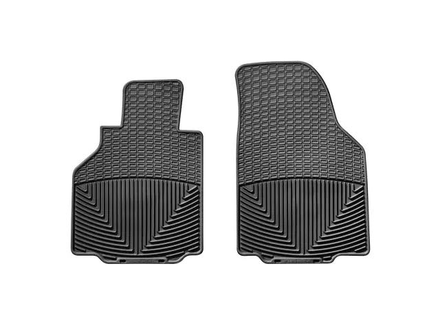 W56 - Accessories: Front Black All Weather Floor Mats for WeatherTech Image