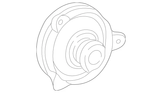 2088200102 - Body: Speaker for Mercedes-Benz Image