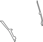 684134GA1A - Body: Side Trim for Infiniti Image