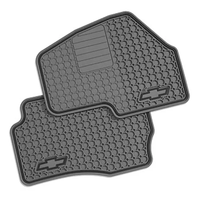 12499327 - Interior: Floor Mats - Custom Vinyl - Front Set - Gray for Chevrolet: Trailblazer, Trailblazer EXT Image