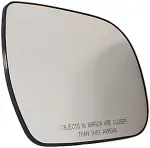 55026 - Body: Passenger Door Mirror Glass for Dorman Image
