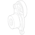 1772003400 - : Belt Tensioner for Mercedes-Benz: AMG GT, AMG GT 55, AMG GT Black Series, AMG GT C, AMG GT R, AMG GT S, C63 AMG, C63 AMG S, G550, G550 4x4, GLC63 AMG, GLC63 AMG S, Maybach S560, S560, SL55 AMG, SL63 AMG, SL63 AMG S E Performance Image