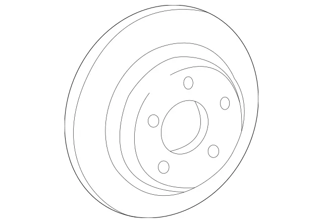 202423001264 - Brakes: Brake Disc for Mercedes-Benz: 190, 190D, 190E, 200, 200D, 300CE, 300D, 300E Image image