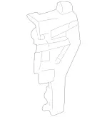 2207230408 - : Cover for Mercedes-Benz Image