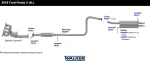54939 - : Exh Muffler Assembly for Walker Exhaust Image