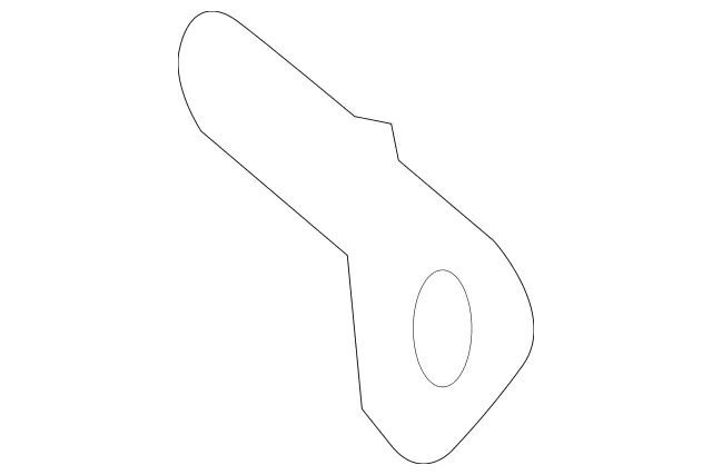 2198850211 - Body: Energy Absorber Plate for Mercedes-Benz Image