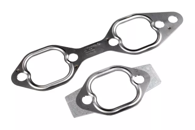89017812 - : Exhaust Manifold Gasket for Chevrolet: Astro, Blazer, C1500, Express 1500, Express 2500, Express 3500, K1500 Pickup, P30, S10, Silverado 1500, Silverado 1500 Classic | GMC: C1500 Pickup, Jimmy, K1500 Pickup, P3500, Safari, Savana 1500, Savana 2500, Savana 3500, Sierra 1500, Sierra 1500 Classic, Sonoma | Oldsmobile: Bravada Image