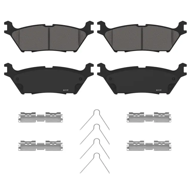 ZD2383 - Brakes &amp; Brake Parts: QuickStop Rear Disc Brake Pad Set Ceramic for WAGNER BRAKE Image