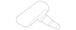 25409417 - : Tire Pressure Monitoring System (TPMS) Sensor for Mercedes-Benz Image