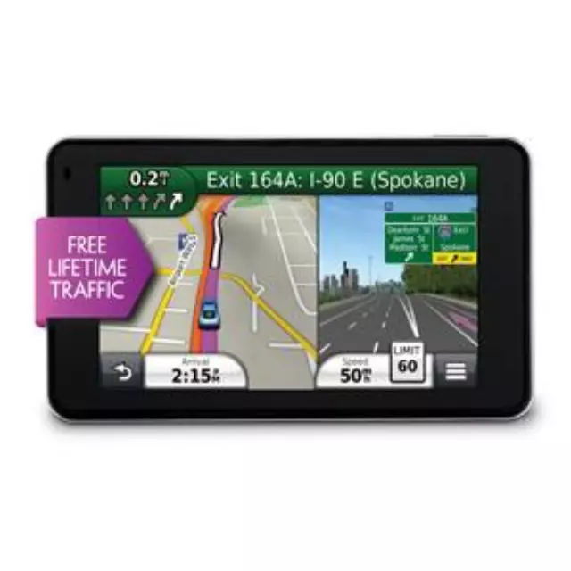 GARMNNUVI3490 - : Garmin Portable GPS - Nuvi 3490LMT for Kia: Amanti, Borrego, Forte, Forte Koup, Optima, Rio, Rondo, Sedona, Sorento, Soul, Spectra, Sportage Image