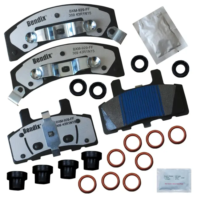 MKD369FM - : BENDIX Fleet MetLok Brake Pad for BENDIX Image