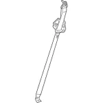 8F9Z74611B69AC - Electrical: Retractor Assembly for Ford Image