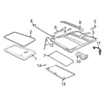 7L1Z15A657A - Body: Wire Harness for Ford: Expedition | Lincoln: Navigator Image