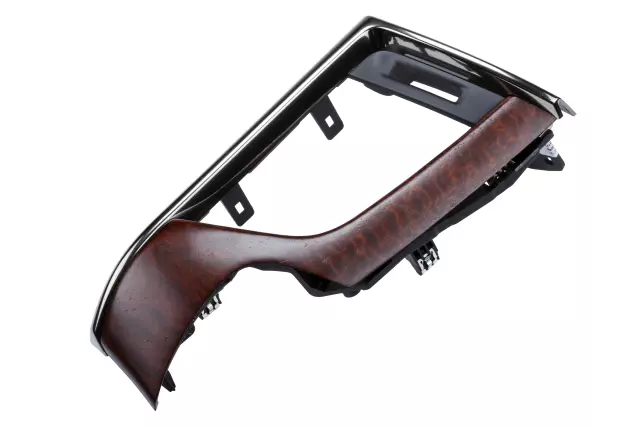 Natural Sapele Driver Side Instrument Panel Trim Plate Applique - GM (23445808)