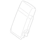 20597002018U01 - Body: Armrest for Mercedes-Benz Image