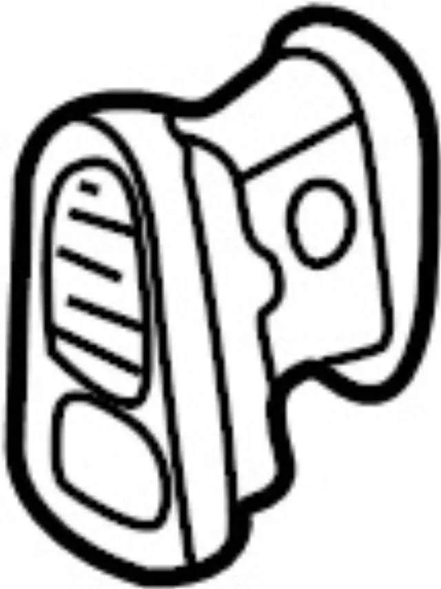 687610W100 - Body: Vent Grille for INFINITI: QX4 Image