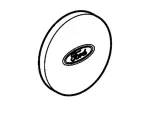 YL3Z1130BA - Suspension: Wheel Cap for Ford: Expedition, F-150, F-150 Heritage Image
