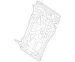 1679205509 - : Backrest Frame for Mercedes-Benz: GLE350, GLE450, GLE450e, GLE53 AMG, GLE580, GLE63 AMG S Image