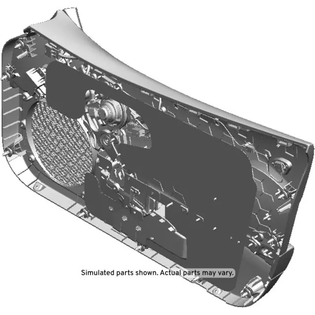 84586684 - Body: Door Trim Panel for Chevrolet: Corvette Image
