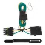 55315 - : Custom Wiring, 4-Way Flat, Select GMC C1500, C2500, C3500, K1500, K2500, K3500 for CURT Image